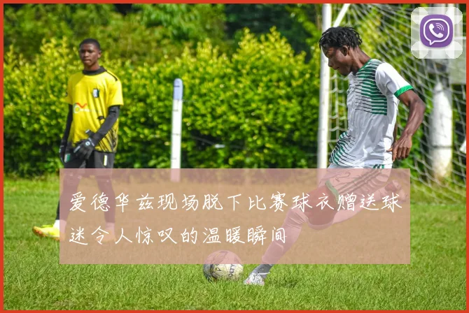 爱德华兹现场脱下比赛球衣赠送球迷令人惊叹的温暖瞬间